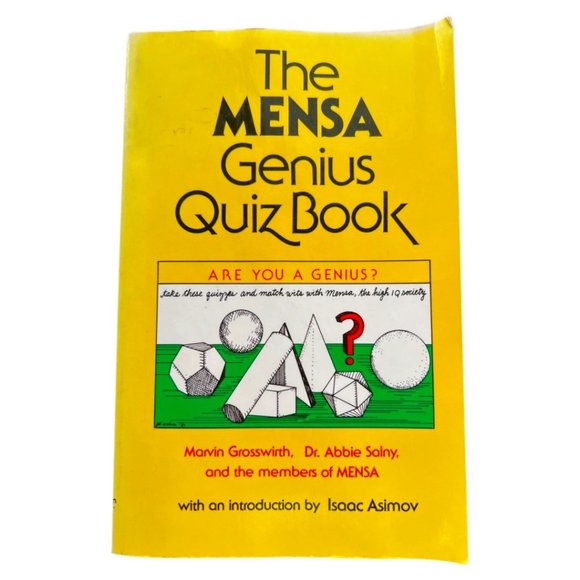 🌸FREE ADD ON🌸 The MENSA Genius Quiz Book - Picture 1 of 6